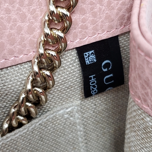 Gucci GG Interlocking Pink Crossbody Bag Brand New - Picture 12 of 13